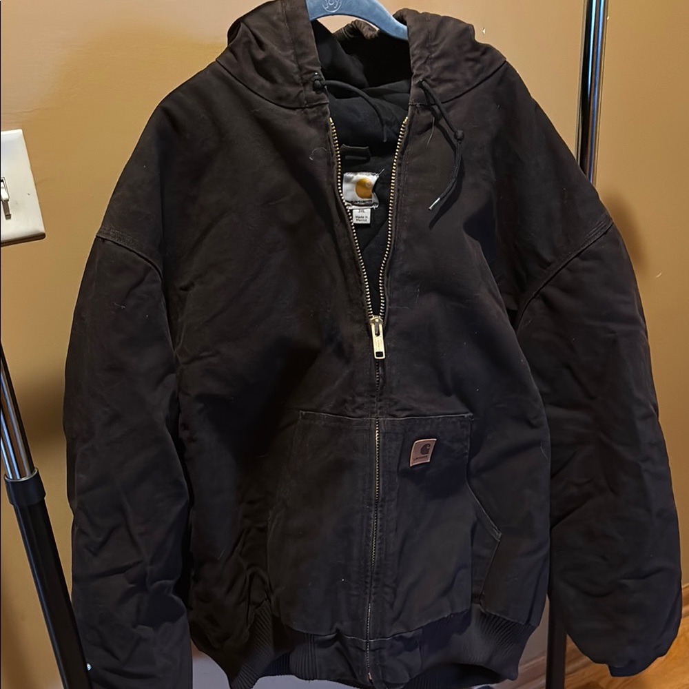Carhartt Brown Performance Jacket Durable Weather… - image 3